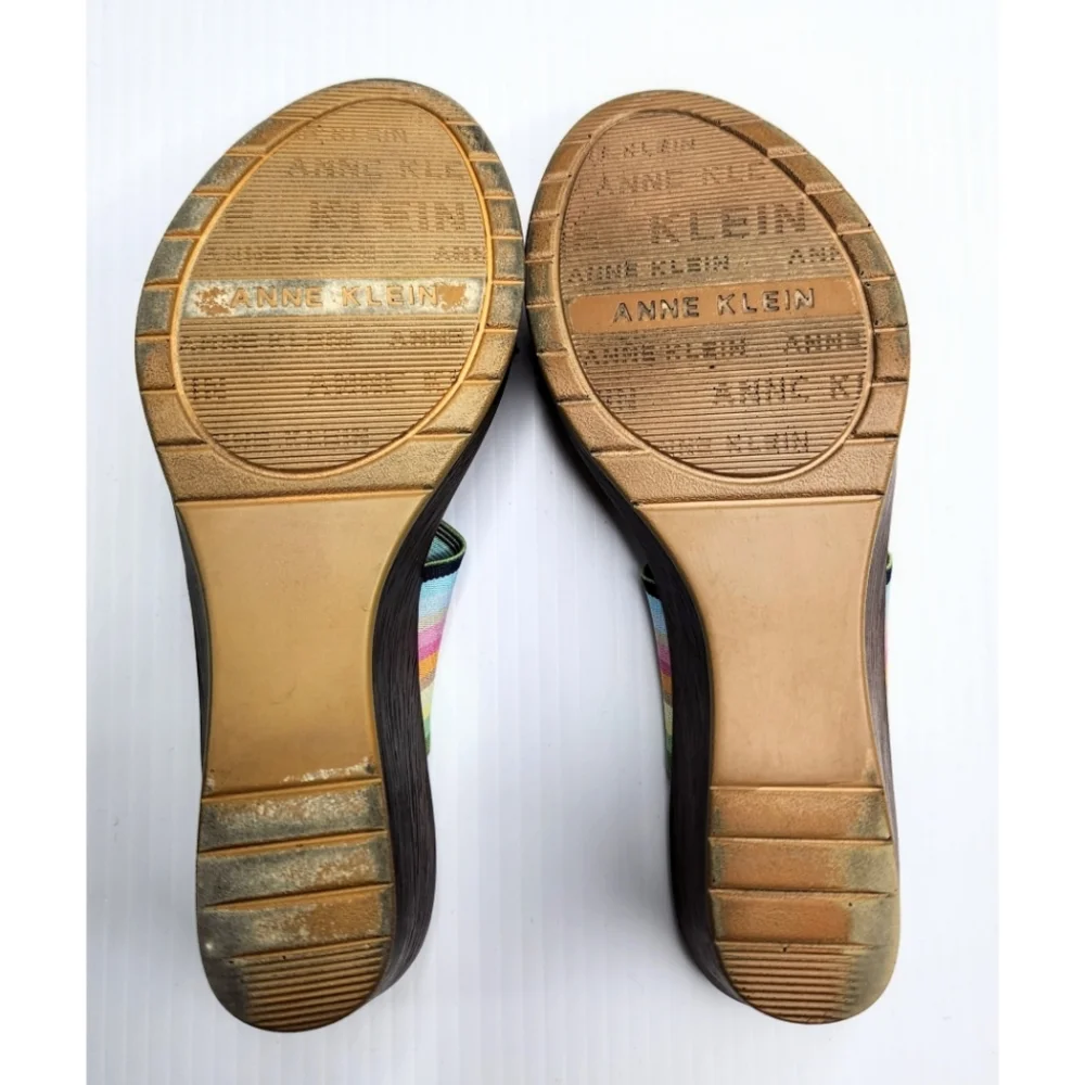 Anne Klein Akhadya Platform Wedge sandals size 6 - Picture 9 of 10